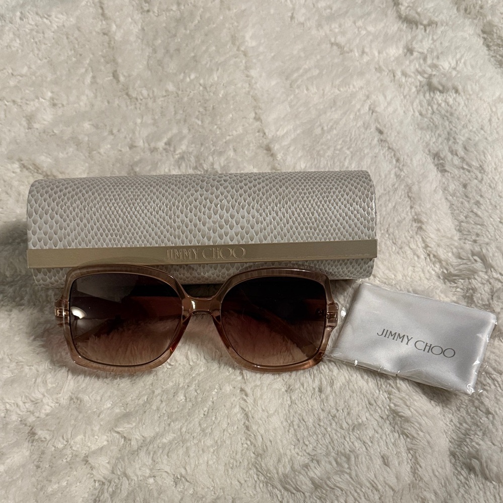 Jimmy Choo Gradient Brown Sunglasses